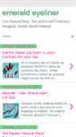 Mobile Screenshot of emeraldeyeliner.com